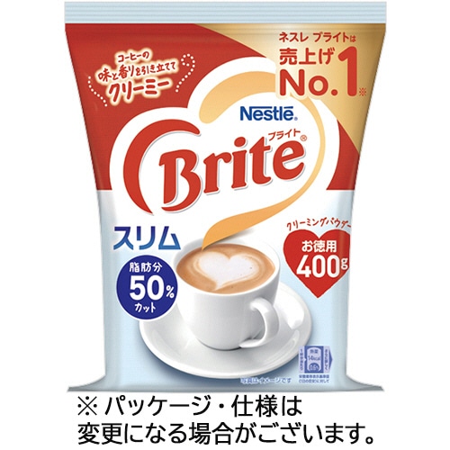 ネスレ ブライト スリム 400g/袋 1セット(3袋)/セット※軽（ご注文単位1セット）【直送品】