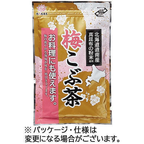 前島食品 梅こぶ茶 300g/袋 1セット(3袋)/セット※軽（ご注文単位1セット）【直送品】