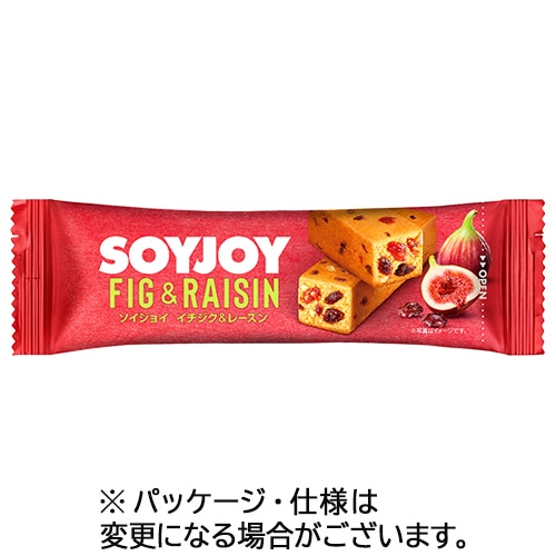 大塚製薬 ソイジョイ イチジク&レーズン 30g/本 1セット(12本)/セット※軽（ご注文単位1セット）【直送品】