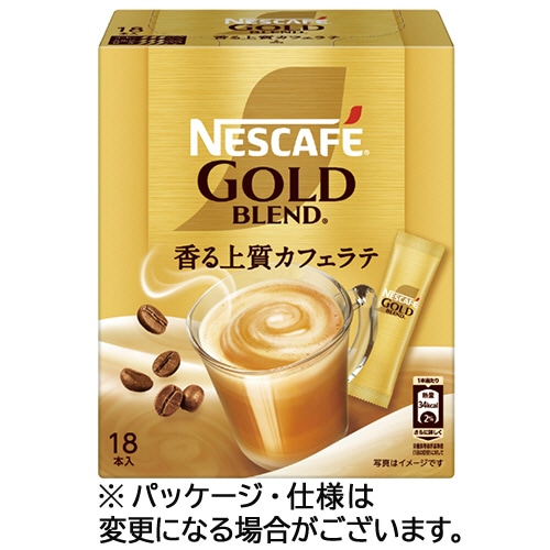 ネスレ ネスカフェ ゴールドブレンド スティックコーヒー (18本) ※軽(ご注文単位1パック)【直送品】