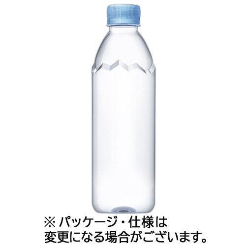 伊藤園 エビアン ラベルレス 500ml ペットボトル 1ケース(24本) ※軽（ご注文単位1ケース）【直送品】