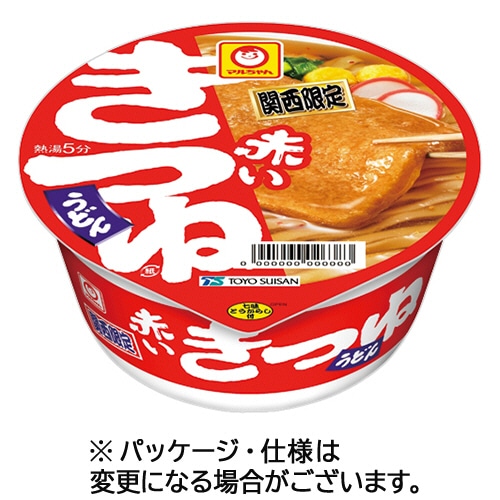 東洋水産 マルちゃん 赤いきつねうどん(関西) 96g 1セット(24食) ※軽（ご注文単位1ケース）【直送品】