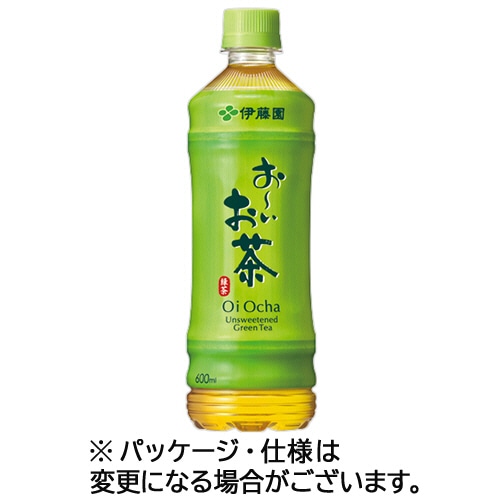 伊藤園 おーいお茶 緑茶 600mL ペットボトル 1ケース(24本) ※軽（ご注文単位1ケース）【直送品】