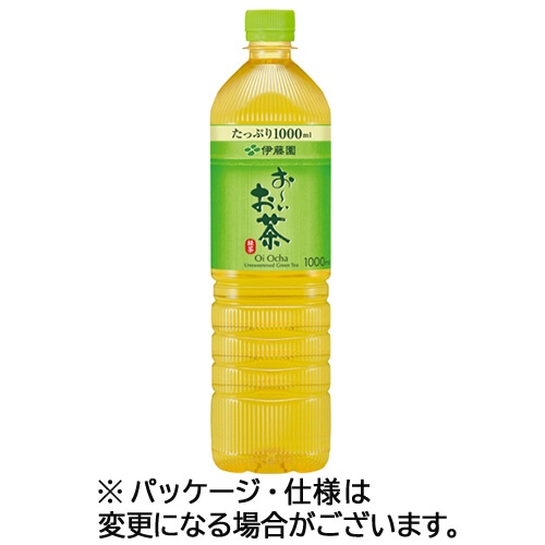 伊藤園 おーいお茶 緑茶 1L ペットボトル 1セット(24本:12本×2ケース) ※軽（ご注文単位1セット）【直送品】