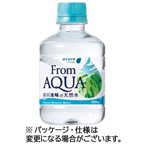 JR東日本クロスステーション フロムアクア 谷川連峰の天然水 300mL ペットボトル 1ケース(24本) ※軽（ご注文単位1ケース）【直送品】