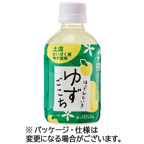 さめうらフーズ ほっとひといきゆずごこち 280mL ペットボトル 1セット(24本:12本×2ケース) ※軽(ご注文単位1セット)【直送品】