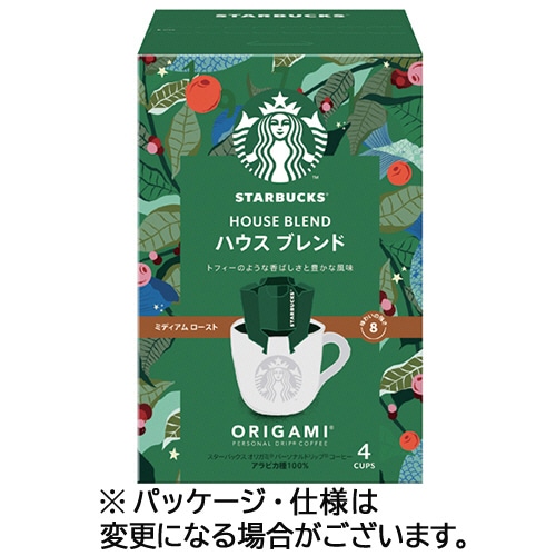 ネスレ スターバックス オリガミ パーソナルドリップ コーヒー ハウス ブレンド 1セット(12袋:4袋×3箱) ※軽（ご注文単位1セット）【直送品】