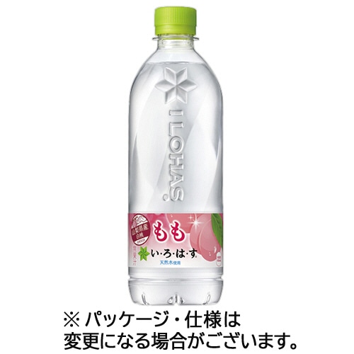コカ・コーラ い・ろ・は・す もも 540ml ペットボトル 1ケース(24本) ※軽（ご注文単位1ケース）【直送品】