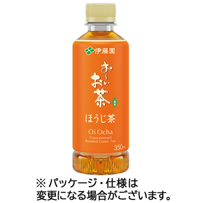伊藤園 おーいお茶 ほうじ茶 ポケッティボトル 350mL ペットボトル 48本/セット ※軽（ご注文単位1セット）【直送品】