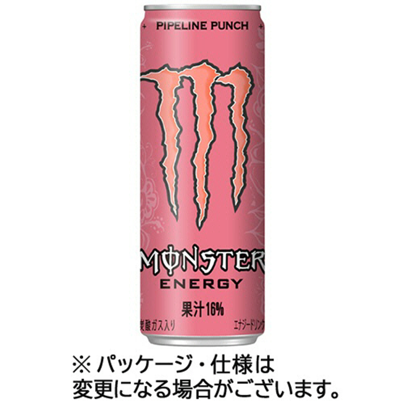 アサヒ飲料 モンスター エナジー パイプラインパンチ 355mL 缶 48本/セット ※軽（ご注文単位1セット）【直送品】