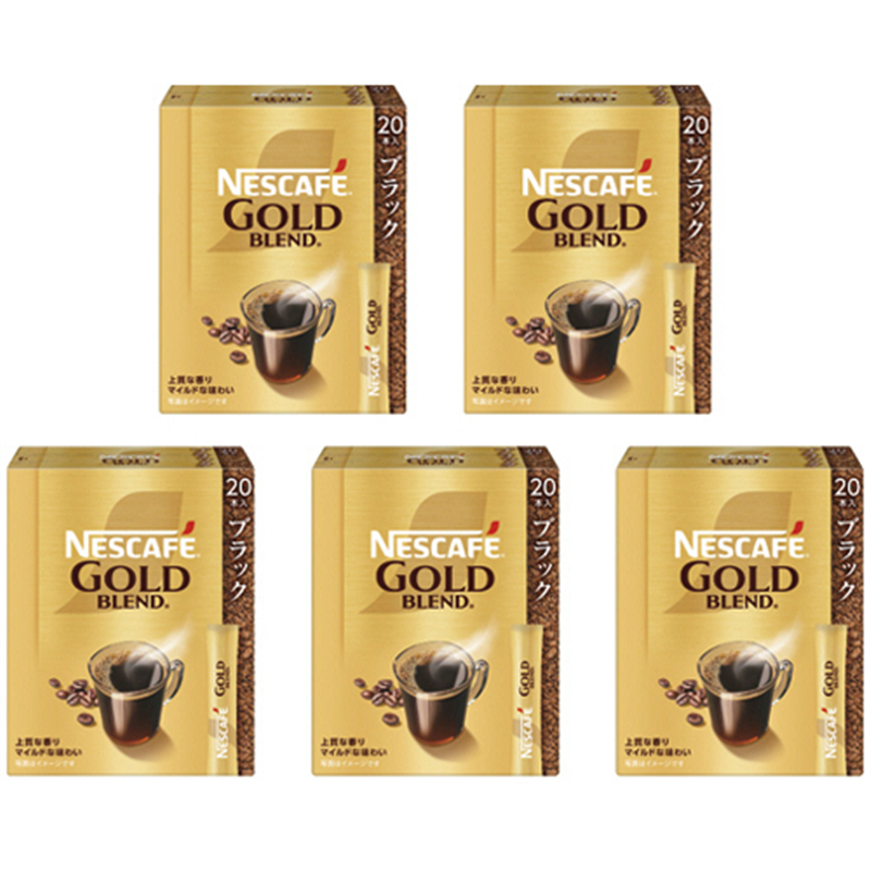 ネスレ ネスカフェ ゴールドブレンド スティック ブラック 100本/1ケース※軽（ご注文単位1ケース）【直送品】