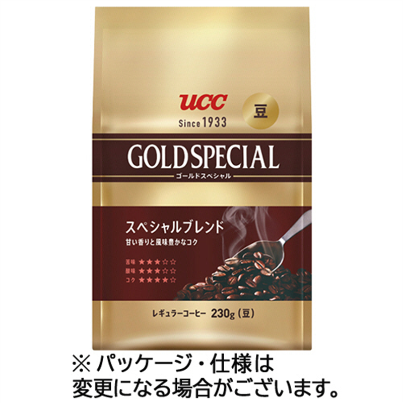 UCC ゴールドスペシャル スペシャルブレンド 230g(豆) 1袋※軽（ご注文単位1袋）【直送品】