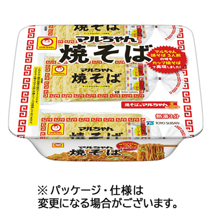 東洋水産 マルちゃん 焼そば 107g 24食/セット ※軽（ご注文単位1セット）【直送品】