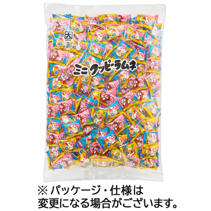 カクダイ製菓 ミニクッピーラムネ 1kg 1パック※軽（ご注文単位1パック）【直送品】