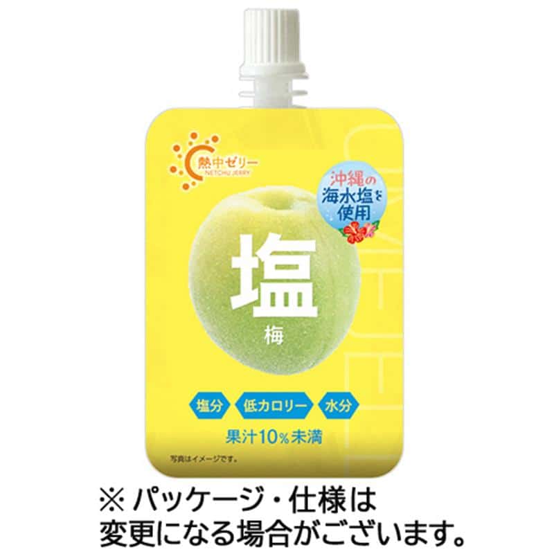セイウ 熱中ゼリー 塩梅味 180g パウチ 1セット(18パック:6パック×3ケース) ※軽(ご注文単位1セット)【直送品】