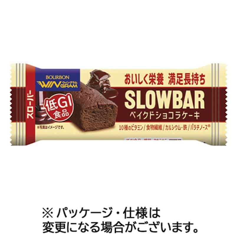 ブルボン スローバー ベイクドショコラケーキ 37g/本 1セット(9本) ※軽(ご注文単位1セット)【直送品】