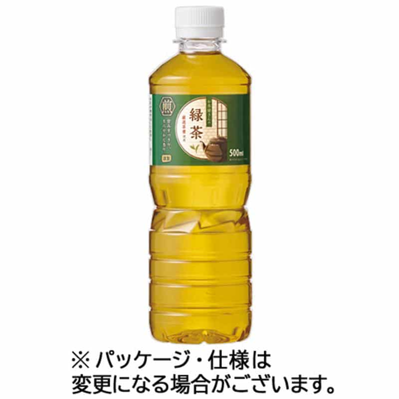 ライフドリンク カンパニー お茶屋さんの緑茶 500mL ペットボトル 1ケース(24本) ※軽(ご注文単位1ケース)【直送品】