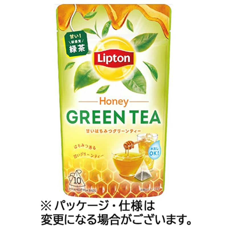 リプトン グリーンティー ハニー ティーバッグ 1パック(10バッグ) ※軽(ご注文単位1パック)【直送品】