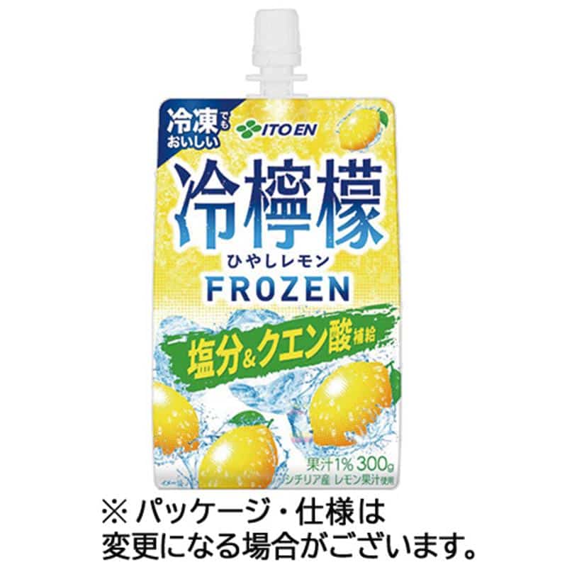 伊藤園 冷檸檬 冷凍パウチ 300g 1ケース(6パック) ※軽(ご注文単位1ケース)【直送品】