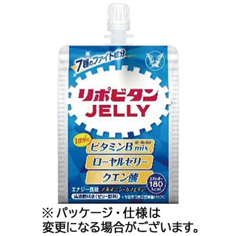大正製薬 リポビタンゼリーC 180g 1ケース(6パック) ※軽(ご注文単位1ケース)【直送品】
