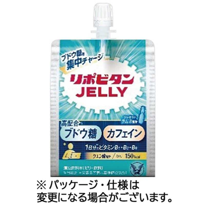 大正製薬 リポビタンゼリーパフォーマンス 160g パウチ 1ケース(6パック) ※軽(ご注文単位1ケース)【直送品】