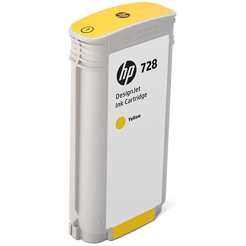 HP HP728 インクカートリッジ イエロー 130ml F9J65A 1個（ご注文単位1個）【直送品】