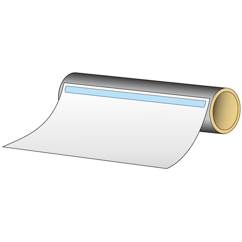 TANOSEE PPC・LEDプロッタ用普通紙ロール A1(594mm×150m) テープ止め 2本/箱(ご注文単位1箱)【直送品】