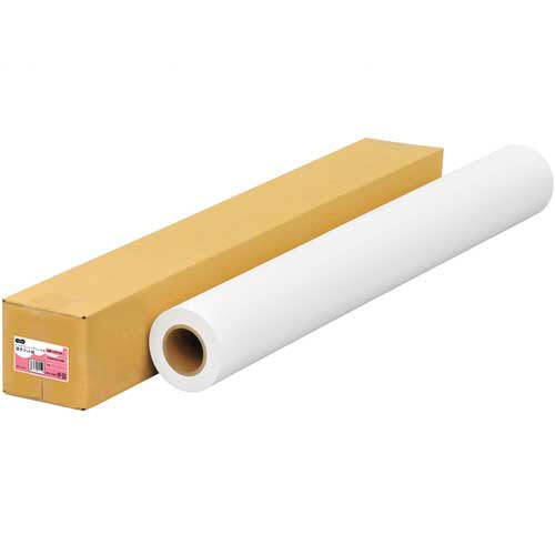 TANOSEE インクジェット用薄手マット紙 A0ロール 841mm×50m 1本(ご注文単位1本)【直送品】