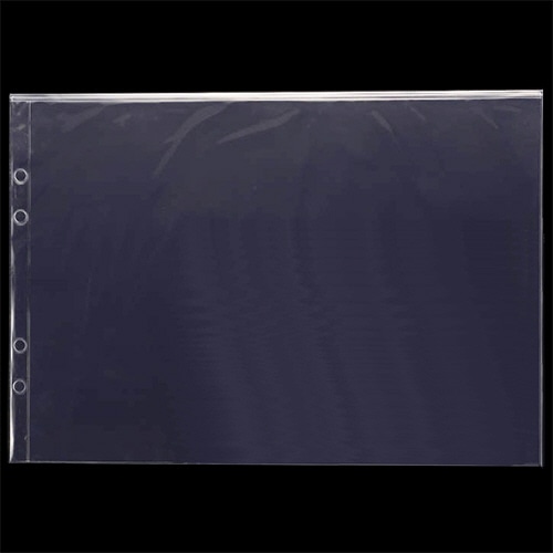 TANOSEE チャック式図面ケース A1サイズ 4穴 透明 1枚（ご注文単位1枚）【直送品】