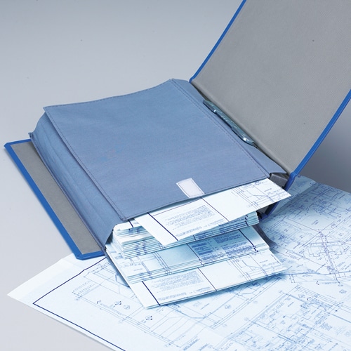 桜井 スターパックエコ 濃ネズ A4(小) W215×D50×H297mm 面ファスナータイプ 2穴 6φ A45SK6 10枚/袋(ご注文単位1袋)【直送品】