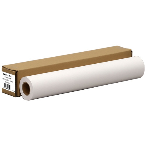 中川製作所 普通紙ベーシックタイプ 24インチロール 610mm×45m H049682 1本（ご注文単位1本）【直送品】