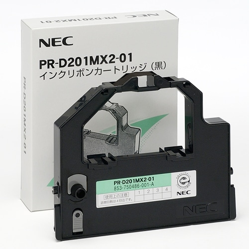 NEC インクリボンカートリッジ 黒 PR-D201MX2-01 1本(ご注文単位1本)【直送品】