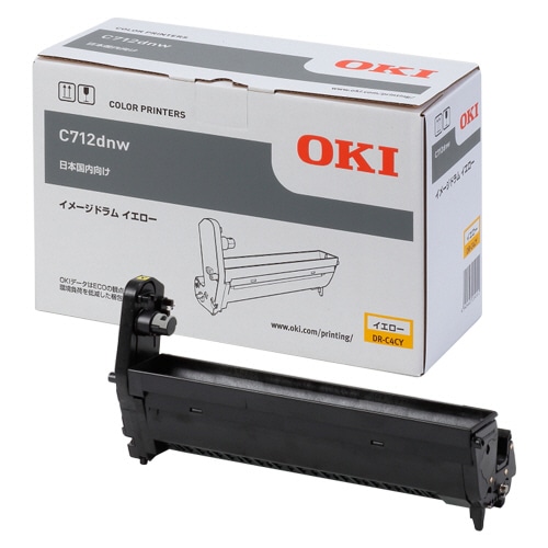 OKI イメージドラム イエロー DR-C4CY 1個(ご注文単位1個)【直送品】