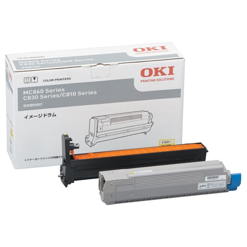 OKI イメージドラム イエロー トナーカートリッジ付属 ID-C3KY 1個(ご注文単位1個)【直送品】