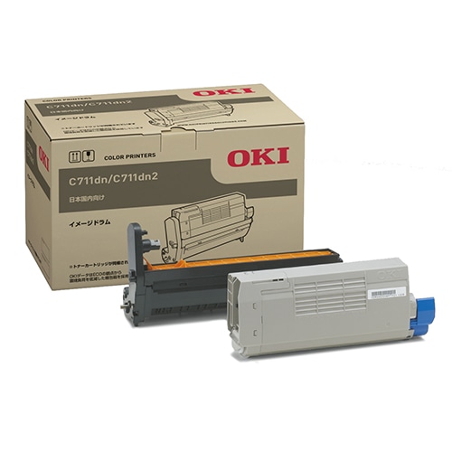 OKI イメージドラム イエロー トナーカートリッジ付属 ID-C4JY 1個(ご注文単位1個)【直送品】