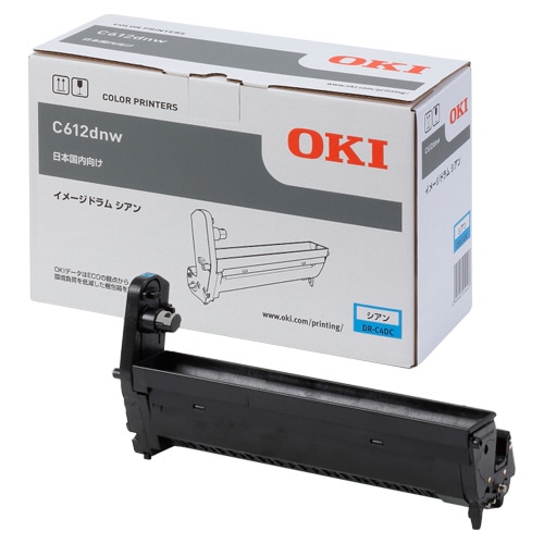 OKI イメージドラム シアン DR-C4DC 1個(ご注文単位1個)【直送品】