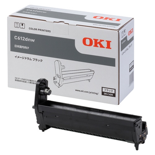 OKI イメージドラム ブラック DR-C4DK 1個(ご注文単位1個)【直送品】