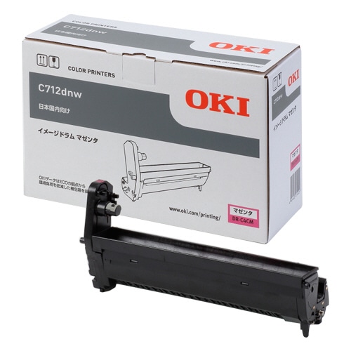 OKI イメージドラム マゼンタ DR-C4CM 1個(ご注文単位1個)【直送品】