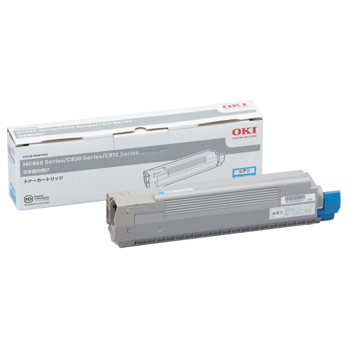 OKI トナーカートリッジ シアン TNR-C3KC1 1個(ご注文単位1個)【直送品】