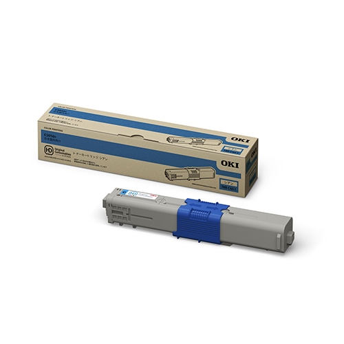 OKI トナーカートリッジ シアン TNR-C4JC1 1個(ご注文単位1個)【直送品】