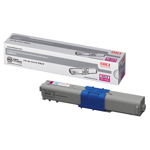 OKI トナーカートリッジ マゼンタ TNR-C4HM1 1個(ご注文単位1個)【直送品】