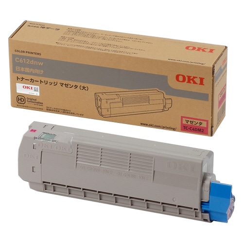 OKI 大容量トナーカートリッジ マゼンタ TC-C4DM2 1個(ご注文単位1個)【直送品】