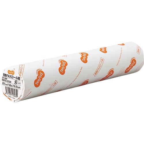 TANOSEE 感熱FAXロール紙 B4 幅257mm×長さ30m 芯内径0.5インチ 表発色 1本（ご注文単位1本）【直送品】