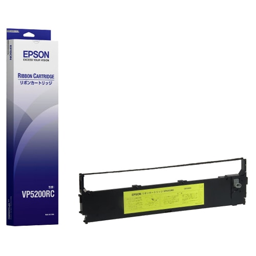 エプソン リボンカートリッジ 黒 VP5200RC 1本(ご注文単位1本)【直送品】