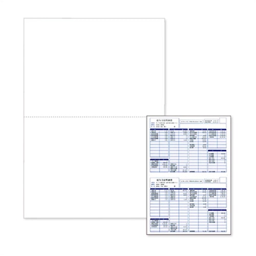 エプソン 支給明細書(白紙) A4 (2分割ミシン目入り) Q34A 300枚/箱（ご注文単位1箱）【直送品】