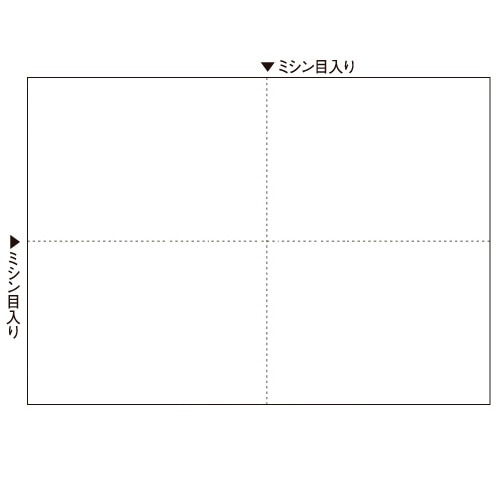 エプソン 入金・出金伝票用、源泉徴収票・支払調書用 A4白紙(4分割ミシン目入り) AC24 1000枚/箱（ご注文単位1箱）【直送品】
