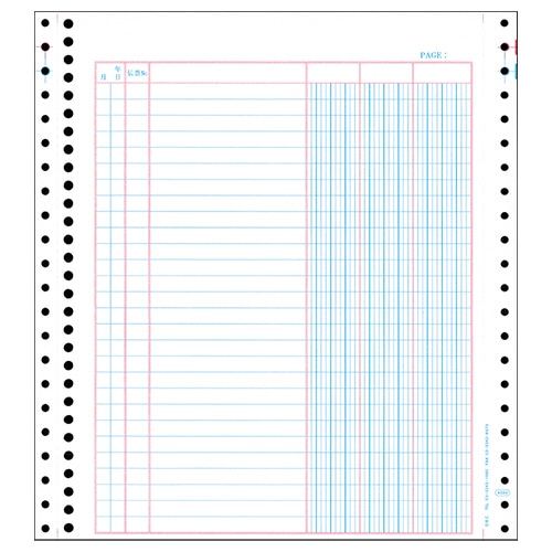 オービック バインダー元帳 Y10×T11 連続用紙 4024 1000枚/箱（ご注文単位1箱）【直送品】