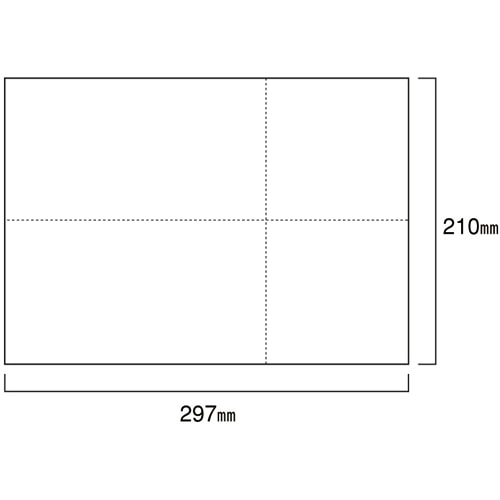 トッパンエッジ EIAJ標準納品書 A4ヨコ 白紙 EIAJ-02 2000枚/箱(ご注文単位1箱)【直送品】