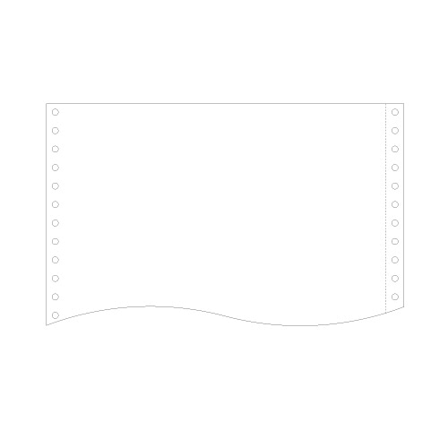 トッパンエッジ 再生紙ストックフォーム 白紙 1510-J 1P SN1510-J 2000折/箱（ご注文単位1箱）【直送品】