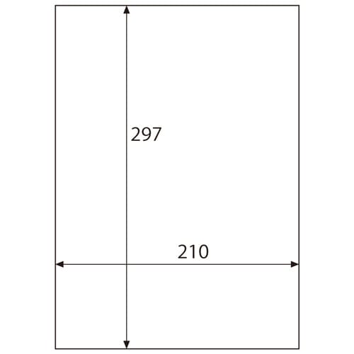 ヒサゴ マルチプリンタ帳票 撥水紙 A4 白紙 BPW2000 50枚/冊(ご注文単位1冊)【直送品】